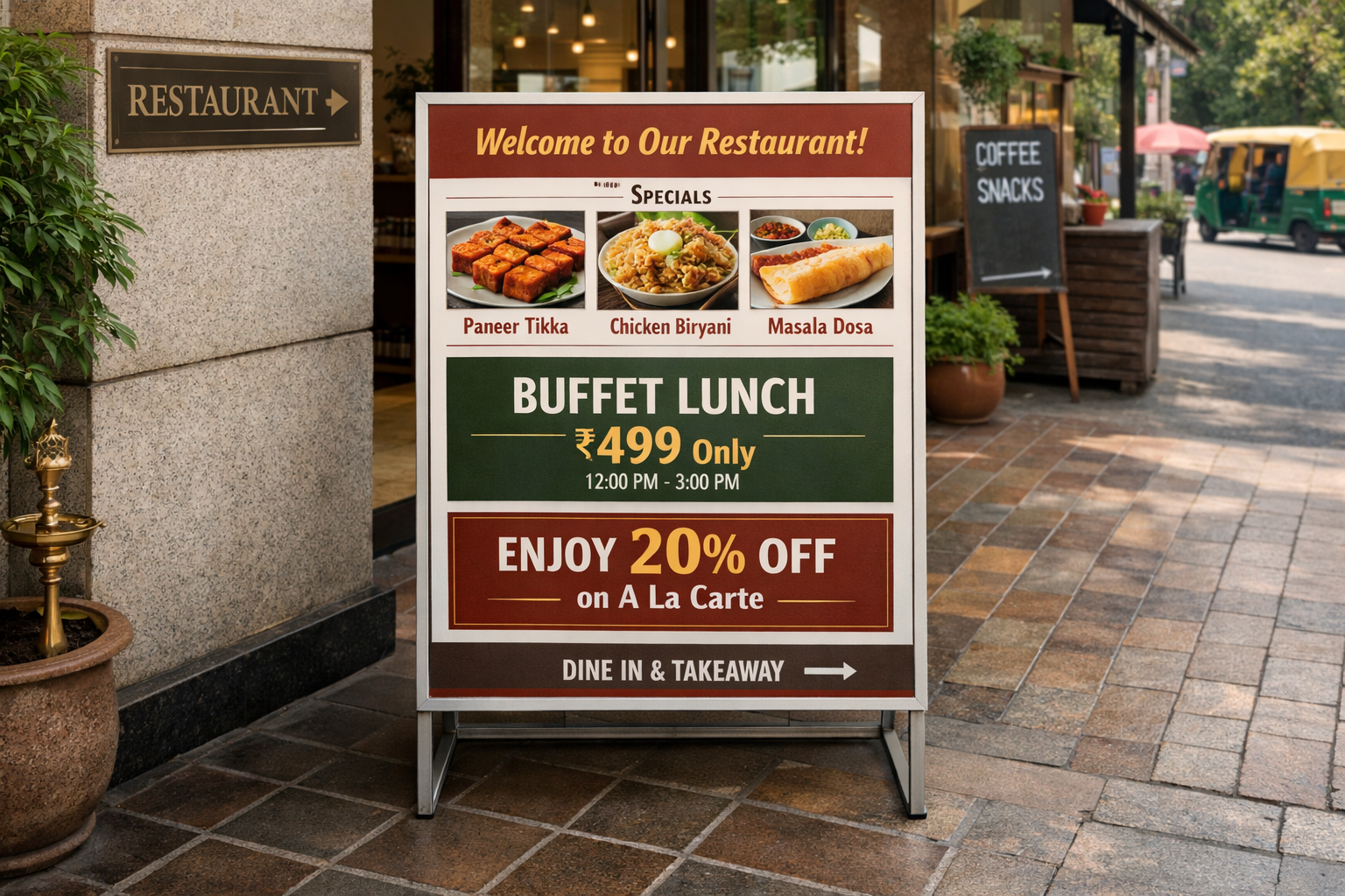 20260119_2038_Indian Hospitality Entrance Scene_simple_compose_01kfbcremsehtbsm1bw5t47fxq